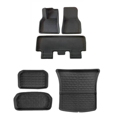 TESERY All Weather 3D Floor Mats for Tesla Model Y & Model 3 Highland