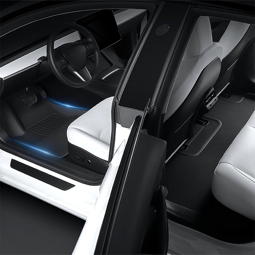 TESERY All Weather 3D Floor Mats for Tesla Model Y & Model 3 Highland
