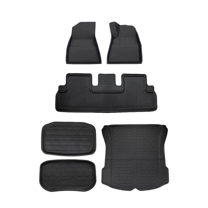 TESERY All Weather 3D Floor Mats for Tesla Model Y & Model 3 Highland