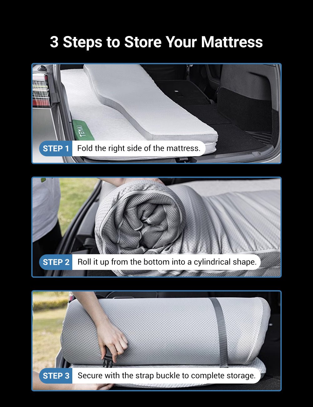 TESERY Camping Mattress for Tesla Model 3/Y