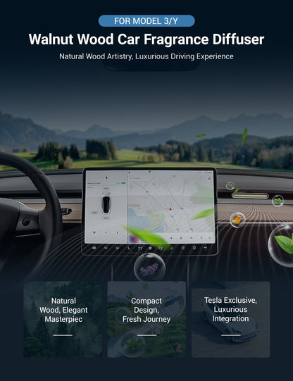 TESERY Car Fragrance Diffuser for Model 3/Y
