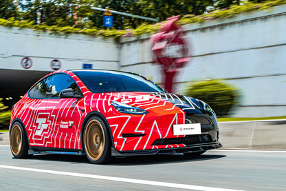 TESERY Carbon Fiber Front Lip for Tesla Model Y
