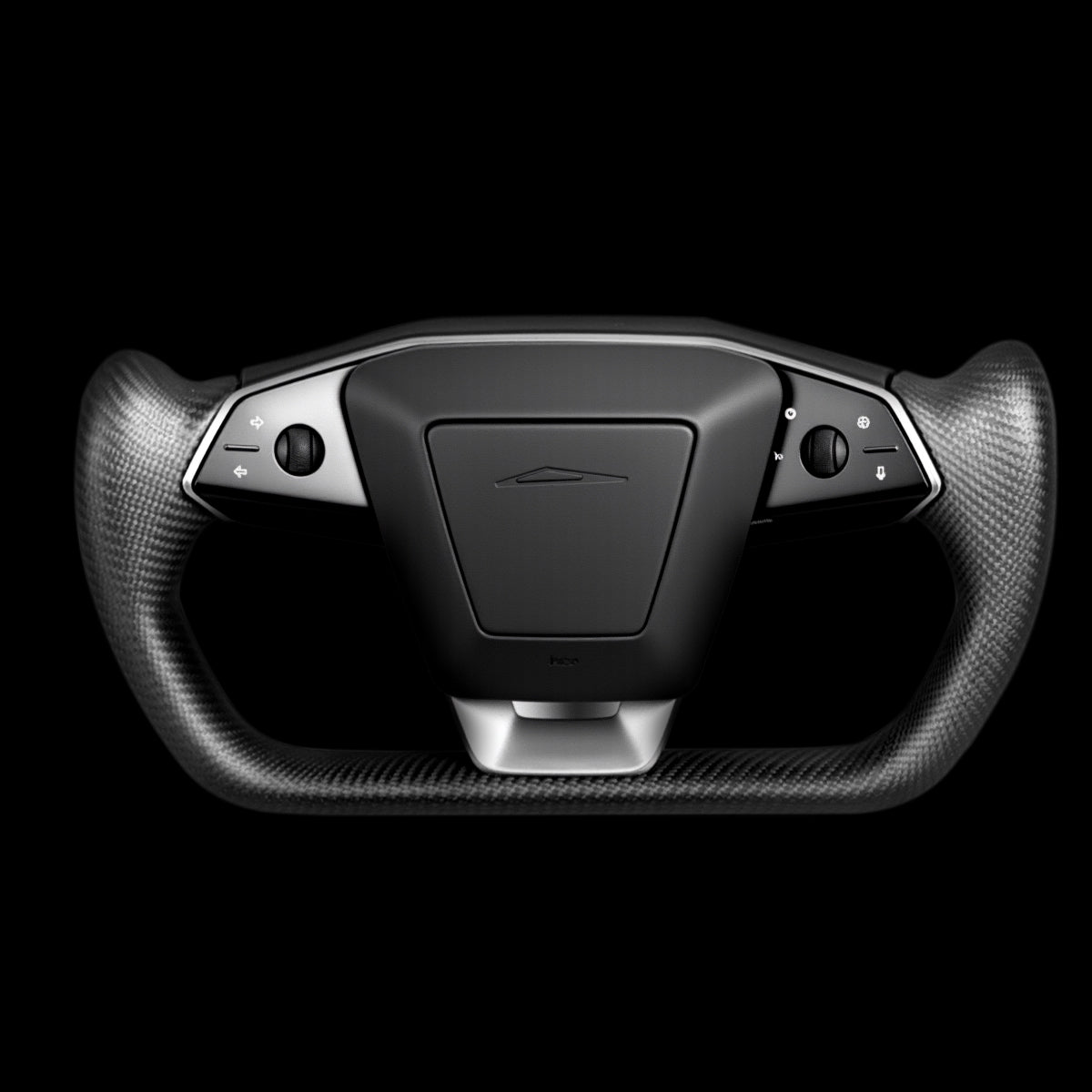 TESERY Cybertruck Carbon Fiber Yoke Steering Wheel