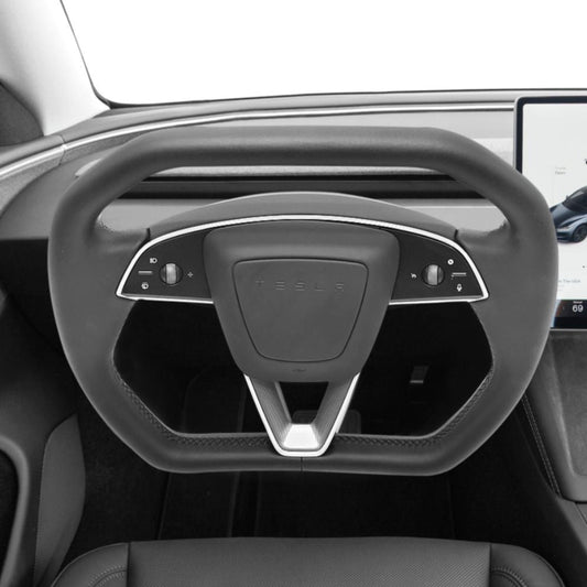 TESERY Cybertruck Style Steering Wheel for Model Y Juniper & Model 3 Highland