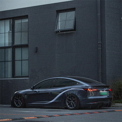 TESERY Dragon Scale Tail Lights for Model 3/Y