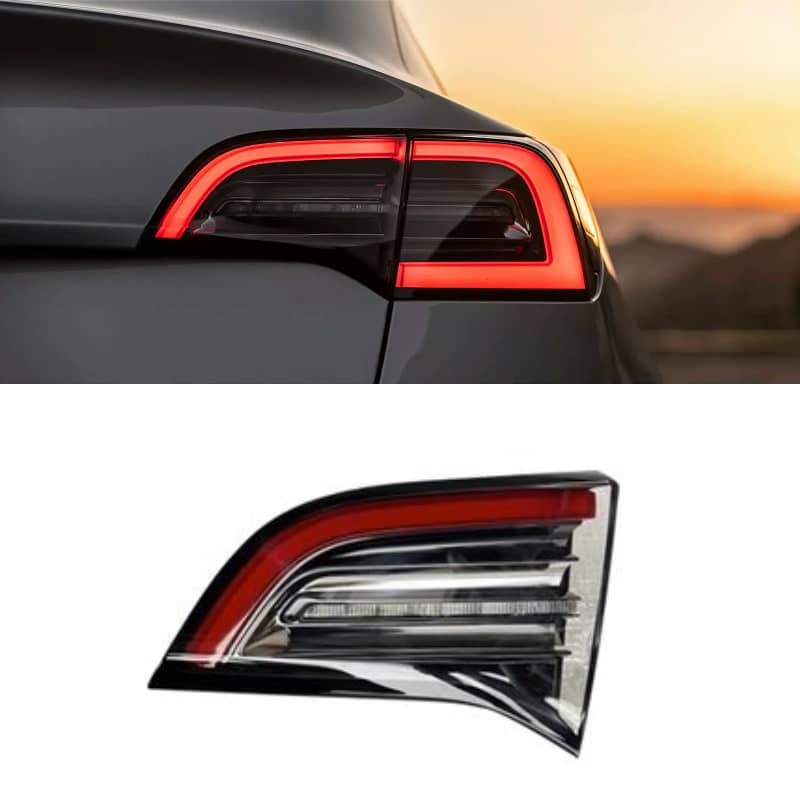 4 PIN Turn Brake Lamp & Inner Tail Light Replacement for Model 3/Y (21-24)