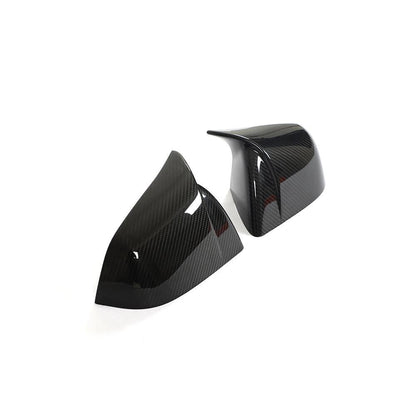TESERY Mirror Caps for Model Y / 3 ( Sporty Style ) - Carbon Fiber Exterior Mods