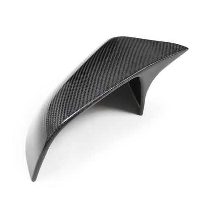 TESERY Mirror Caps for Model S / X ( Sporty Style ) - Dry Carbon Fiber Exterior Mods