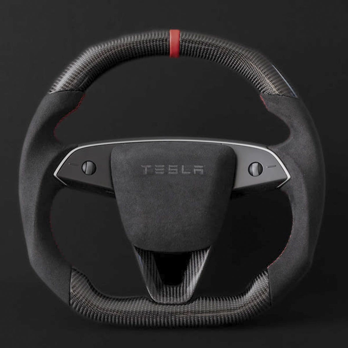TESERY Model 3 Highland & Model Y Juniper Sport Carbon Fiber Steering Wheel