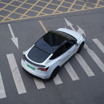 TESERY Model Y / 3 Spoiler V-Style - Carbon Fiber Exterior Mods