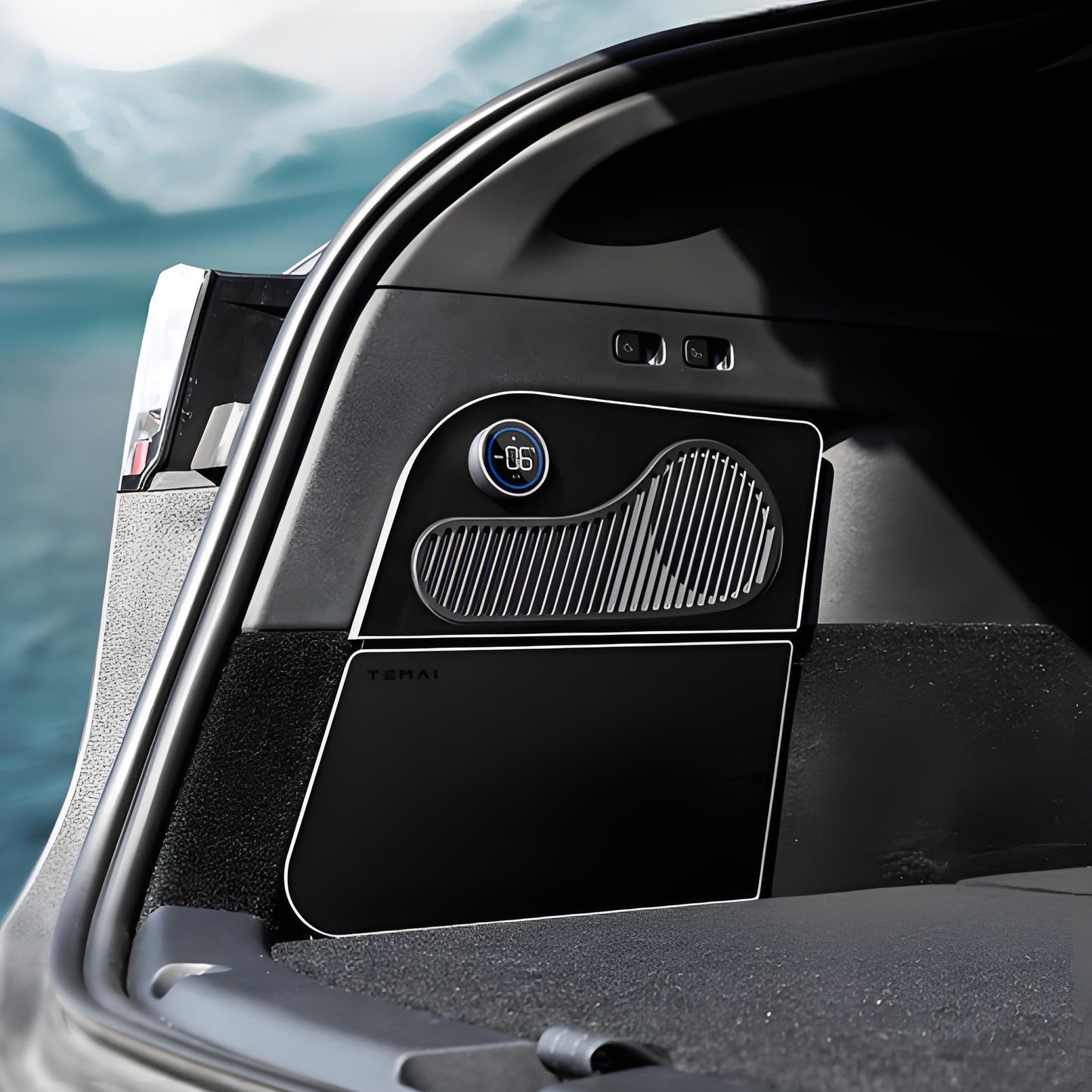 TESERY Rear Trunk On-Board Refrigerator for Tesla Model Y (5 Seaters)