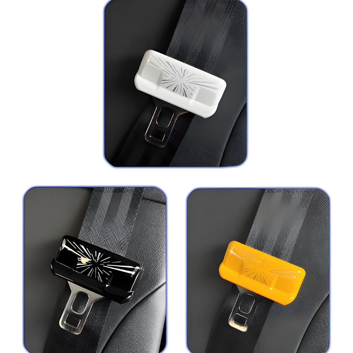 TESERY Seat Belt Buckle Cover Set for Tesla Model Y Juniper