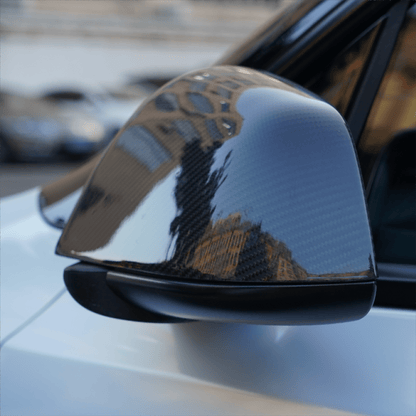 TESERY Side Mirror Cover for Tesla Model Y / 3 Highland ( OEM Style ) - Carbon Fiber Mirror Caps Exterior Mods