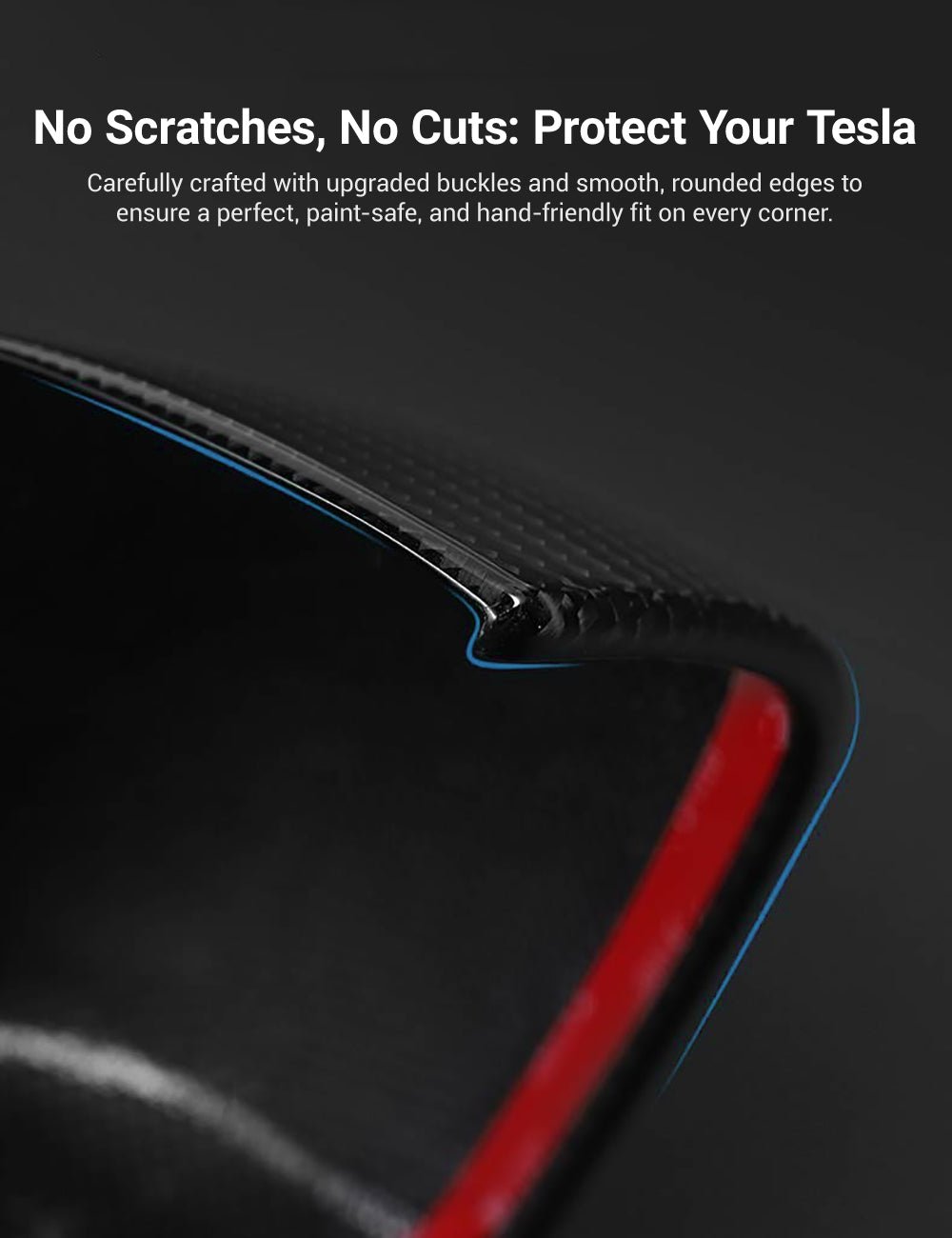 TESERY Side Mirror Cover for Tesla Model Y Juniper ( OEM Style ) - Dry Carbon Fiber Exterior Mods