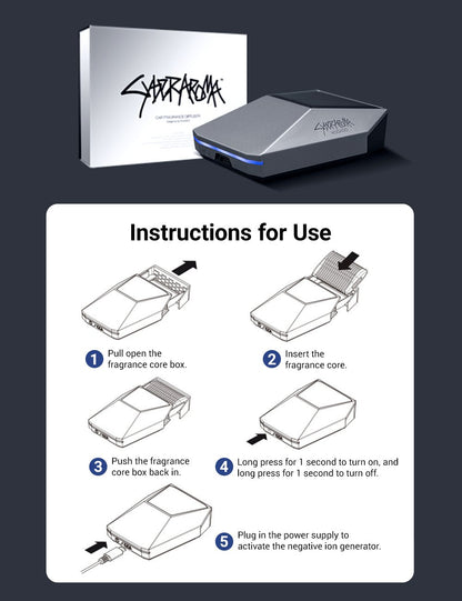 TESERY Smart Car Diffuser for Tesla【Cybertruck Style】