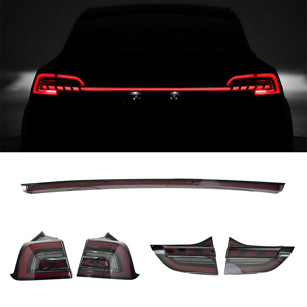 TESERY Starlink Full-Width Strip Taillight for Model 3/Y