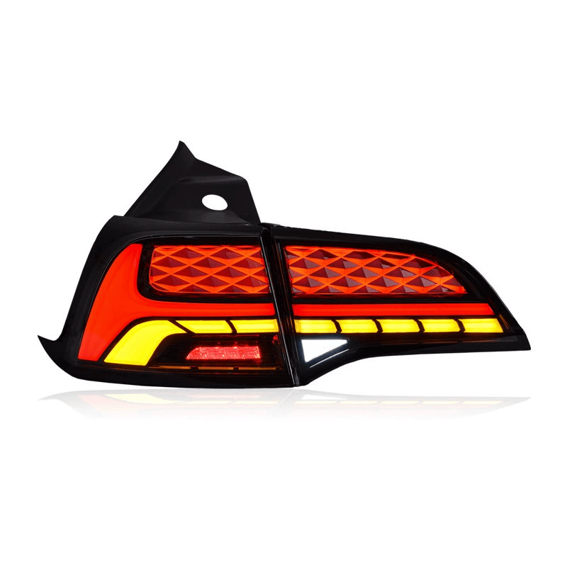 TESERY Starry Dynamic LED Tail Light Assembly for Model 3/Y
