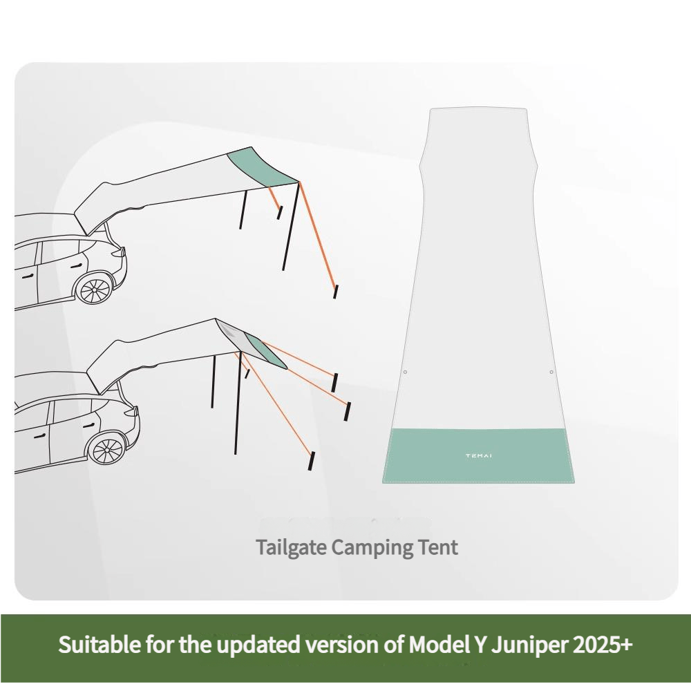 TESERY Camping Tent for Tesla Model Y Juniper