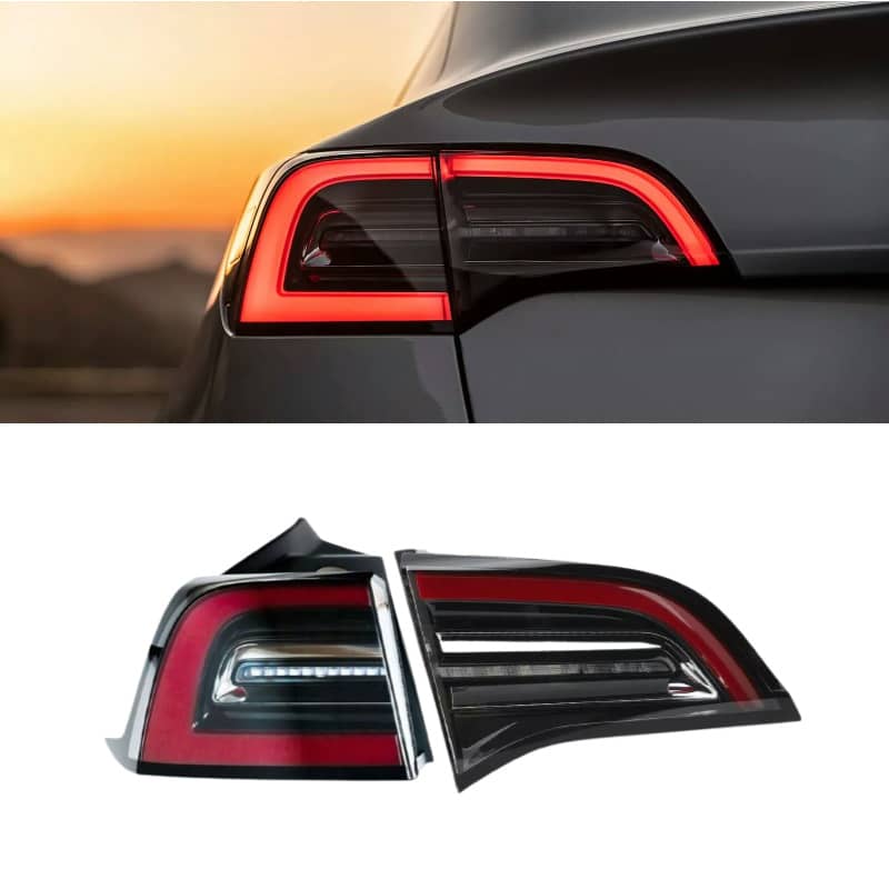 4 PIN Turn Brake Lamp & Inner Tail Light Replacement for Model 3/Y (21-24)