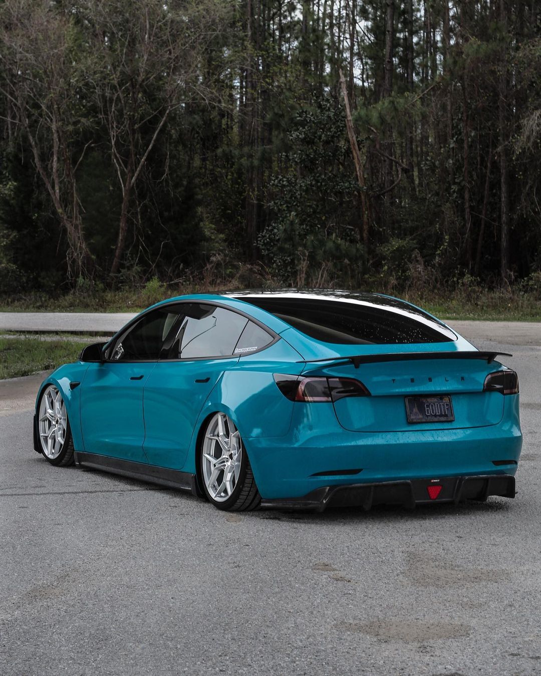 TESERY Tesla Model 3 Carbon Fiber Rear Spoiler Ver.3