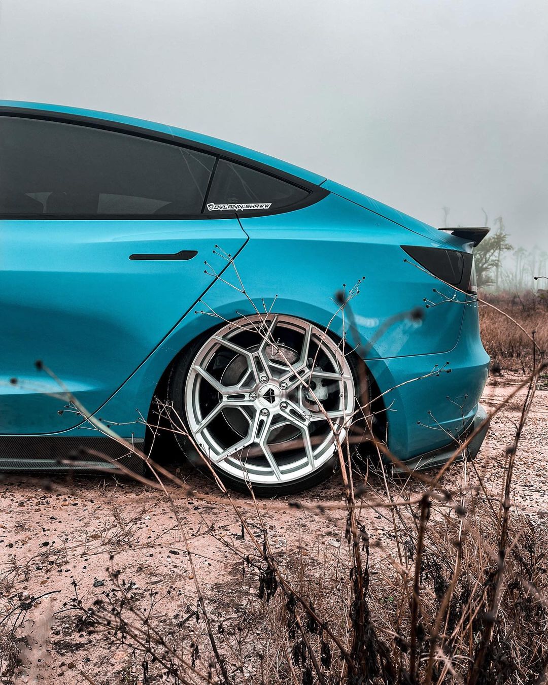 TESERY Tesla Model 3 Carbon Fiber Rear Spoiler Ver.3