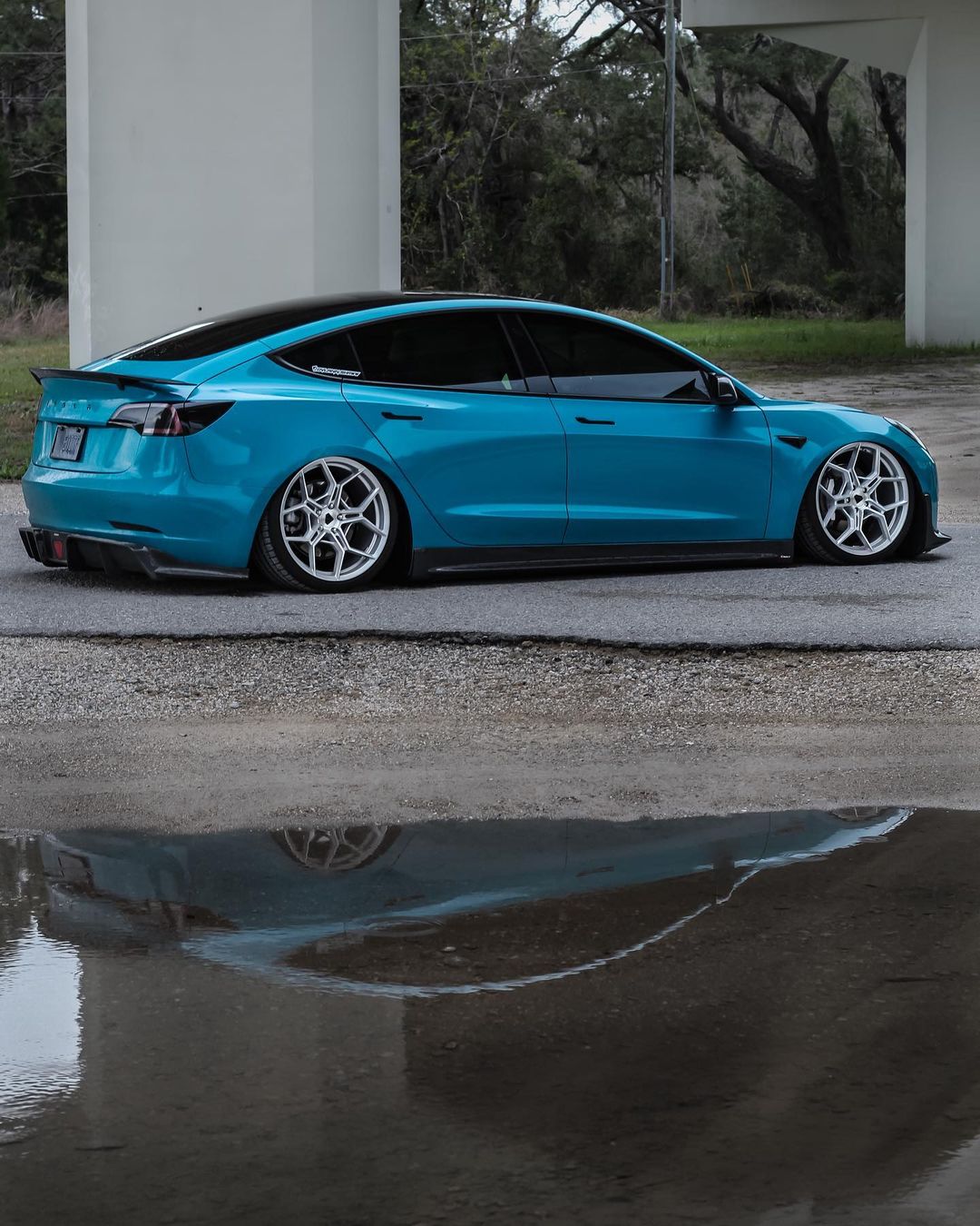 TESERY Tesla Model 3 Carbon Fiber Rear Spoiler Ver.3