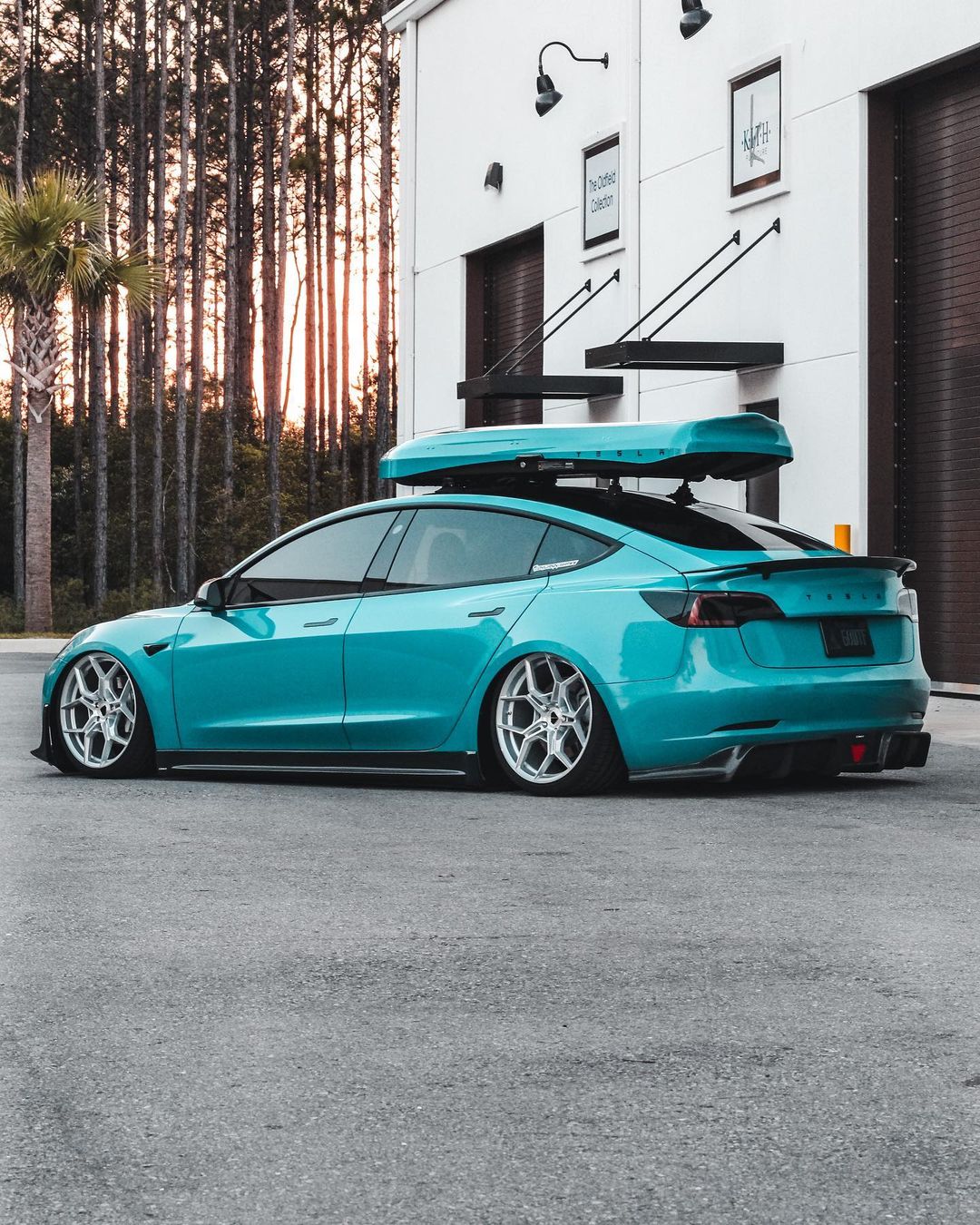 TESERY Tesla Model 3 Carbon Fiber Rear Spoiler Ver.3