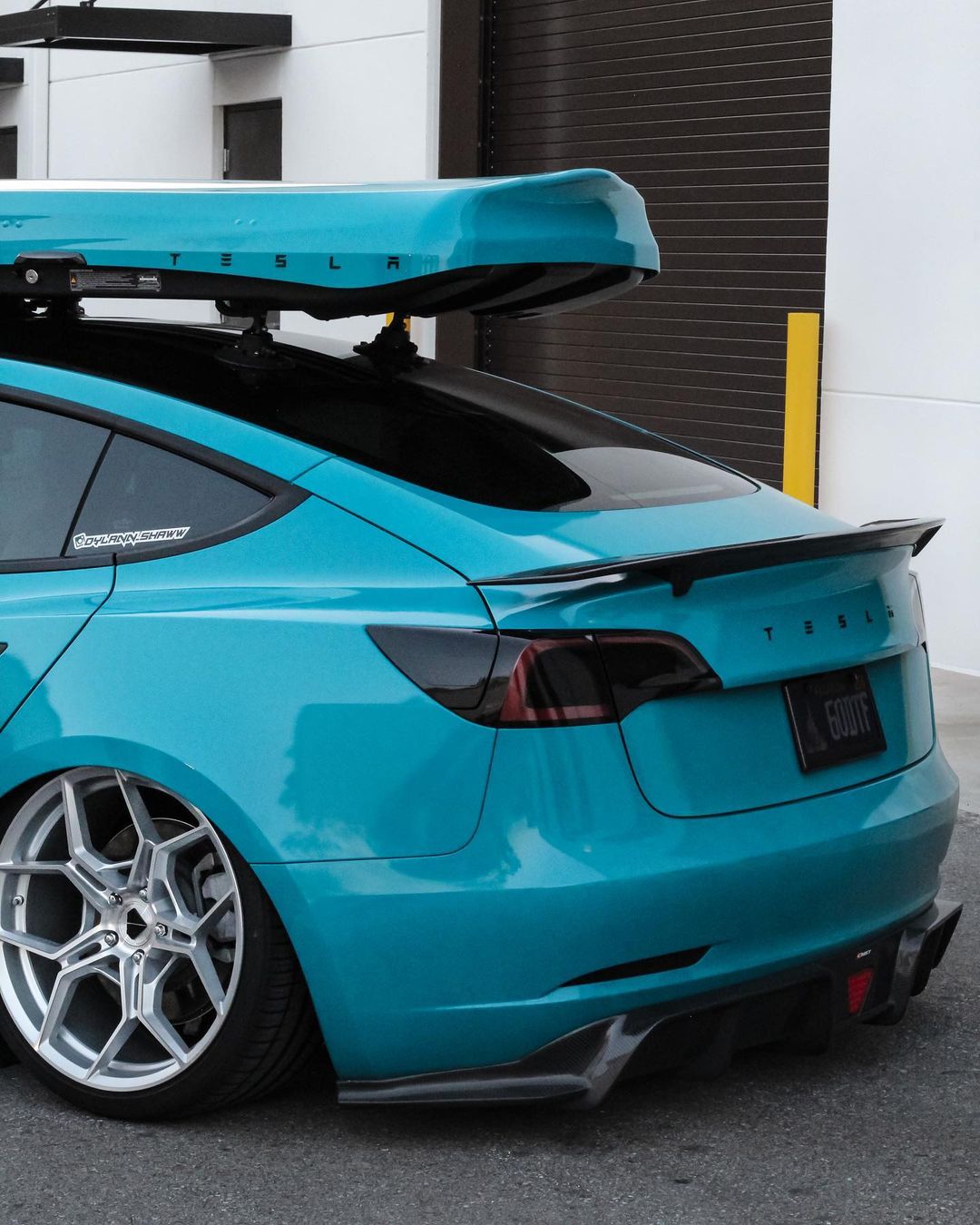 TESERY Tesla Model 3 Carbon Fiber Rear Spoiler Ver.3