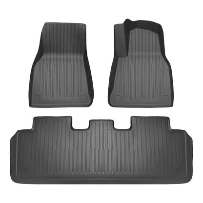 TESERY TPE All Weather Floor Mats for Tesla Model Y & Model 3