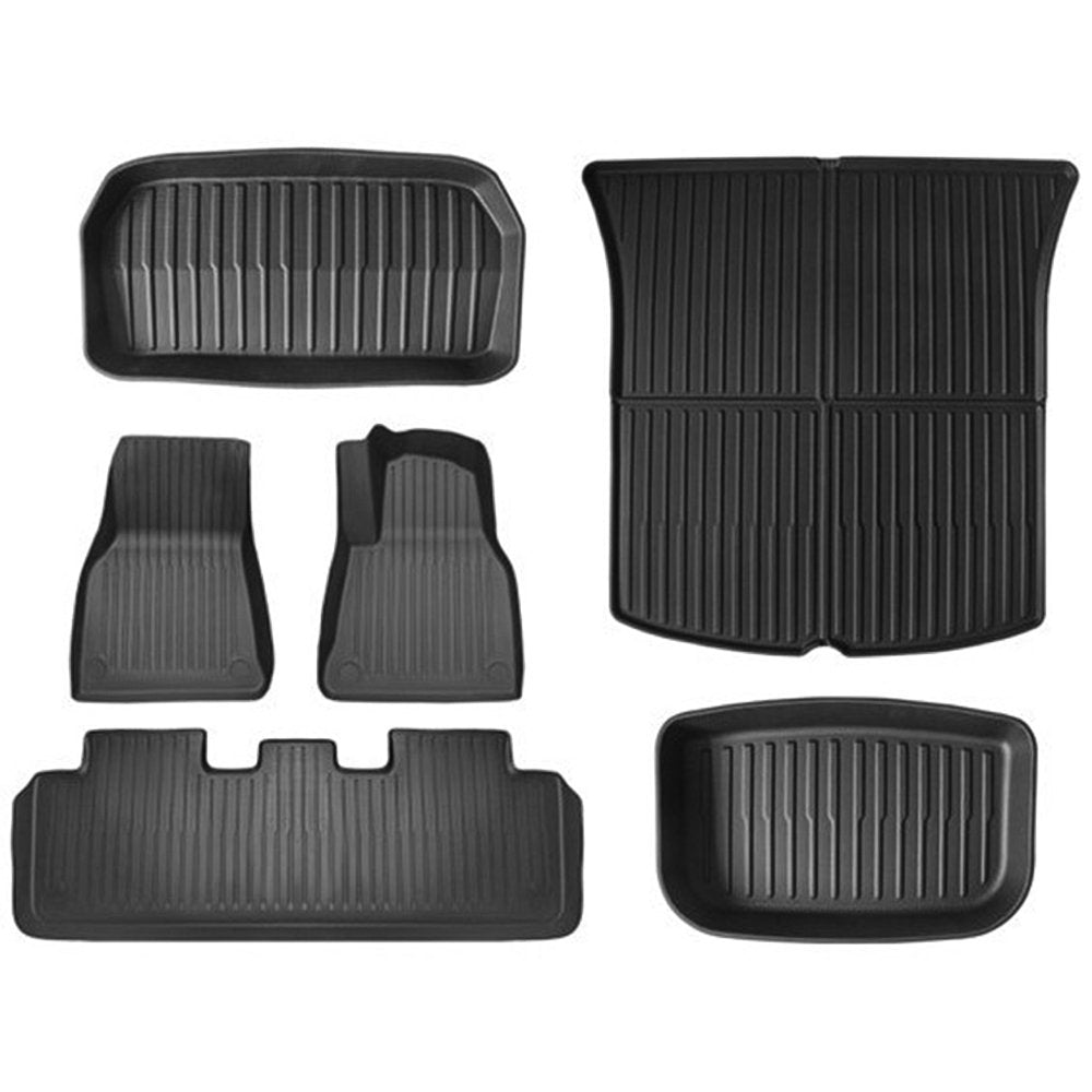 TESERY TPE All Weather Floor Mats for Tesla Model Y & Model 3