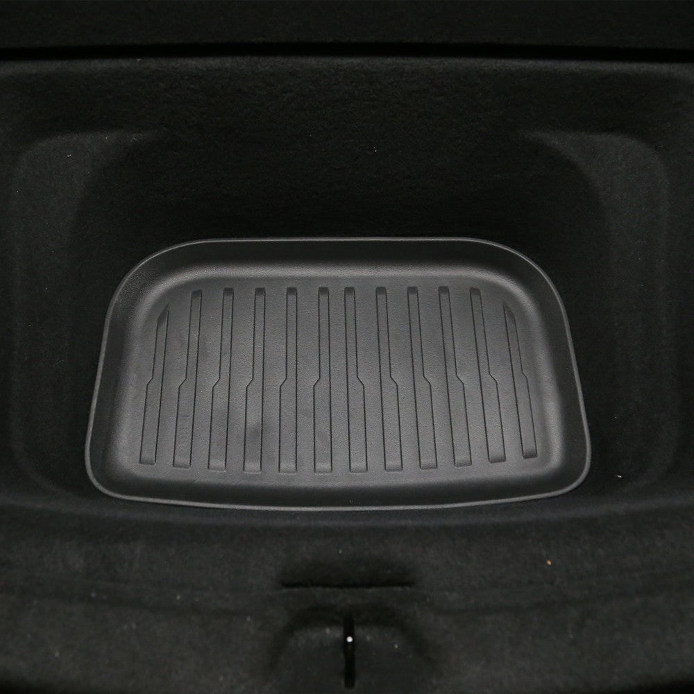 TESERY TPE Rear Trunk Storage Bin Mat for Tesla New Model Y