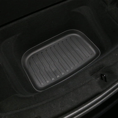 TESERY TPE Rear Trunk Storage Bin Mat for Tesla New Model Y