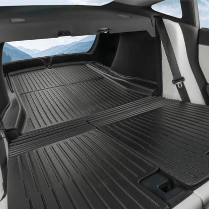 TESERY Trunk Mat With Backrest Mat for Tesla Model 3 Highland