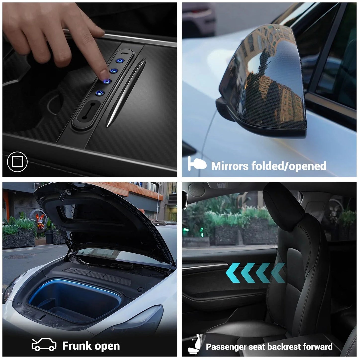 TesevoPhysical Shortcut Buttons Console for Model 3/Y