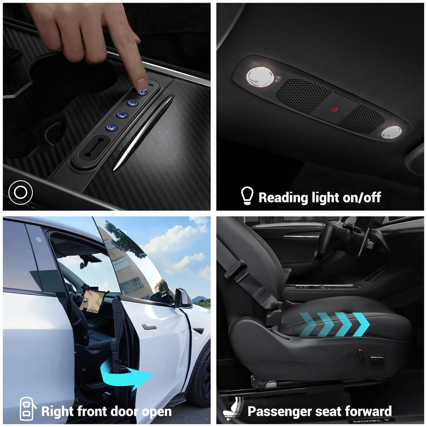 TesevoPhysical Shortcut Buttons Console for Model 3/Y