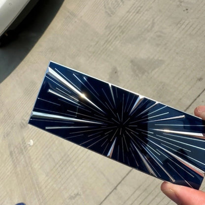 New Model Y launch edition exclusive tail badge