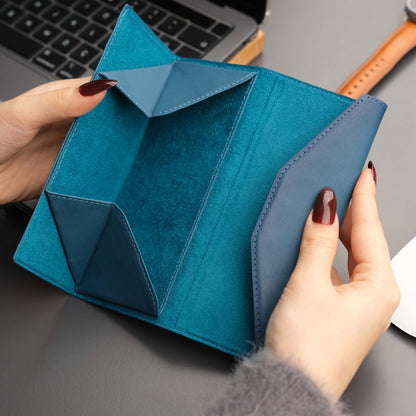 Triangle Leather Glasses Case – Vintage Eyewear Holder