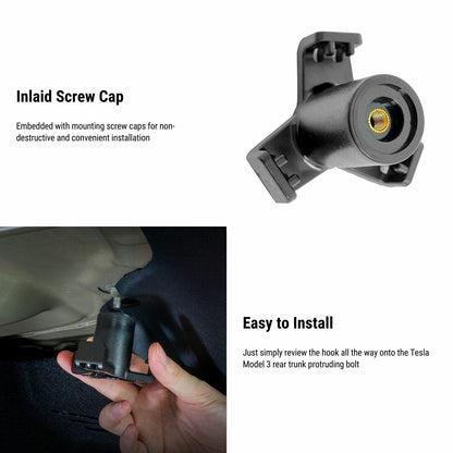 Trunk Hook Grocery Bag Hook for Tesla Model 3