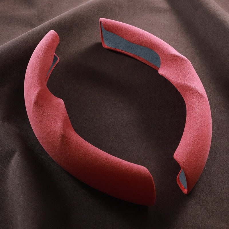 Ultra-thin Alcantara Steering Wheel Cover for Tesla Model 3 / Y