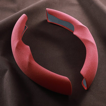 Ultra-thin Alcantara Steering Wheel Cover for Tesla Model 3 / Y