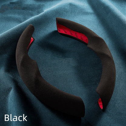 Ultra-thin Alcantara Steering Wheel Cover for Tesla Model 3 / Y