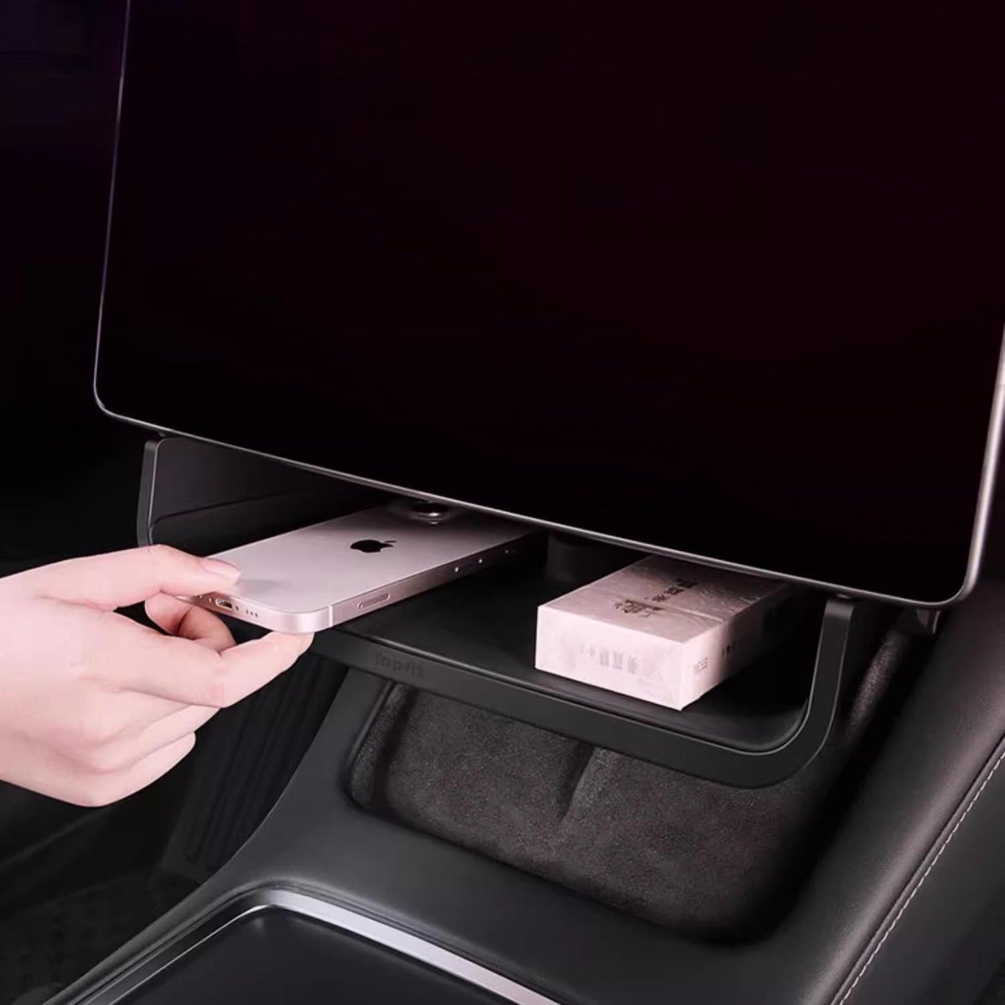 Under Screen Storage Box for New Model Y / 3 Highland