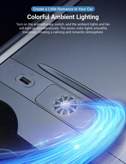 TESERY USB Hub Docking Station With Aromatherapy for Model 3/Y