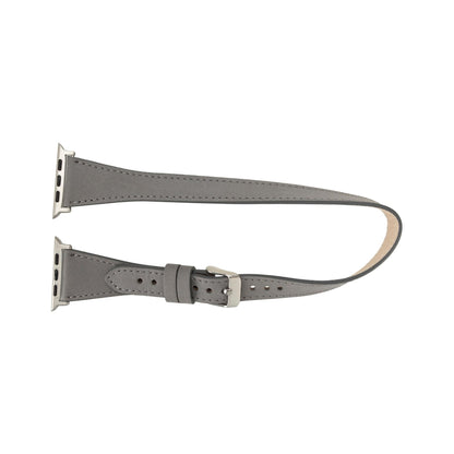 Vail Double Tour Leather Bands for Apple Watch 9, Ultra 2 and SE