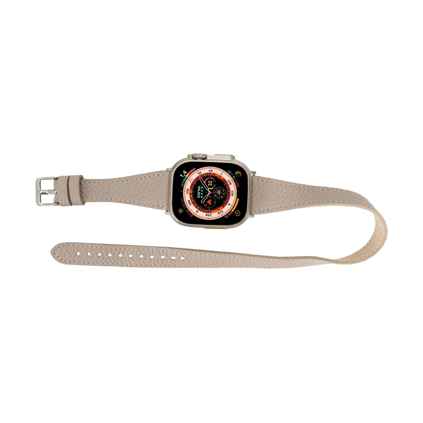 Vail Double Tour Leather Bands for Apple Watch 9, Ultra 2 and SE