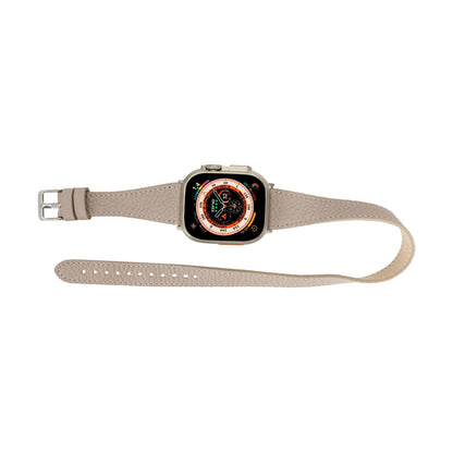 Vail Double Tour Leather Bands for Apple Watch 9, Ultra 2 and SE
