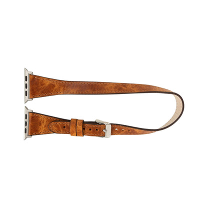 Vail Double Tour Leather Bands for Apple Watch 9, Ultra 2 and SE