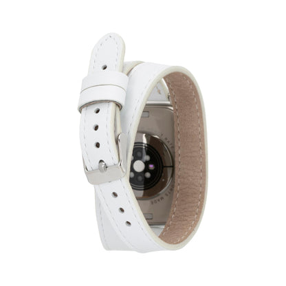 Vail Double Tour Leather Bands for Apple Watch 9, Ultra 2 and SE