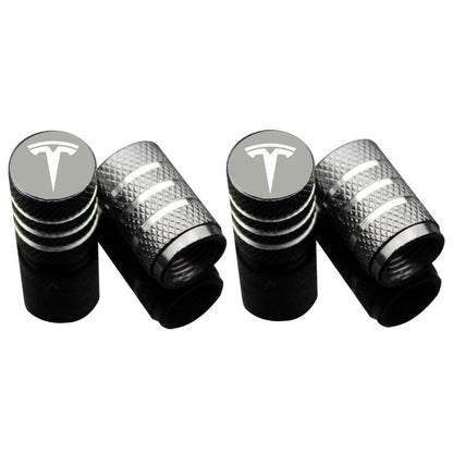 Valve Stem Caps 4 Pack Fit Suitable for Tesla 3/Y/S/X 2017-ON