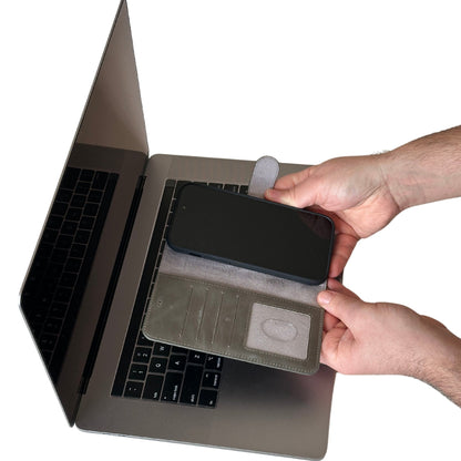 Vegas Premium Leather iPhone 15 Plus Wallet Case with MagSafe | Detachable RFID Blocking Luxury Wallet